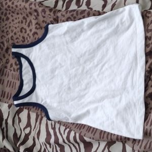 BABY GAP TANK TOP BLUE/WHITE💙 SIZE 3T